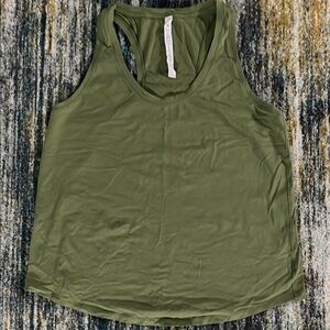 Lululemon Olive Green Tank Top